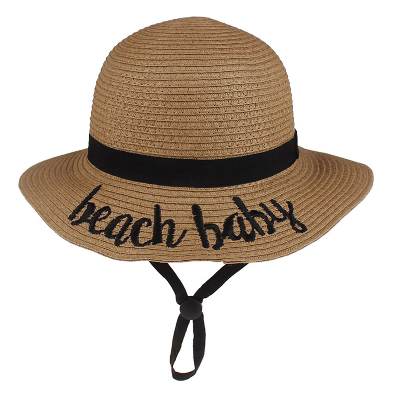 Custom na Logo Girls Beach Hat