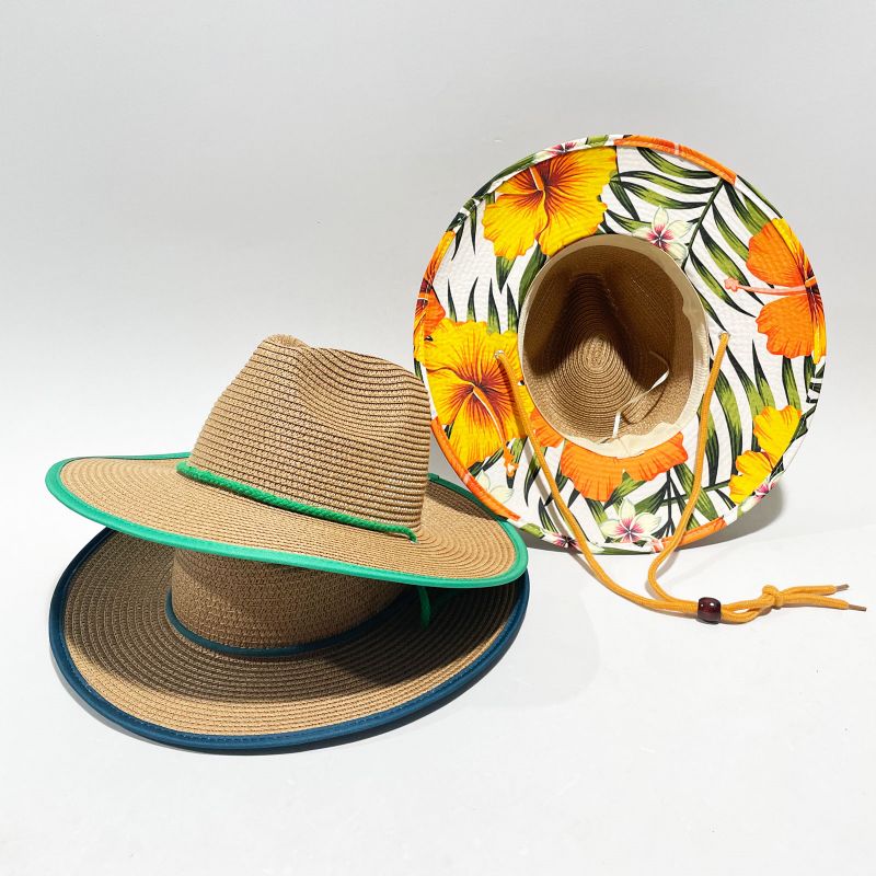 Mga tagagawa ng custom na paper straw hat