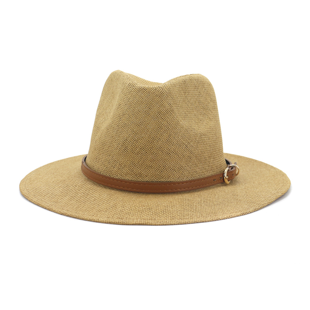 De-kalidad na Paper Cloth Mens Panama Hat