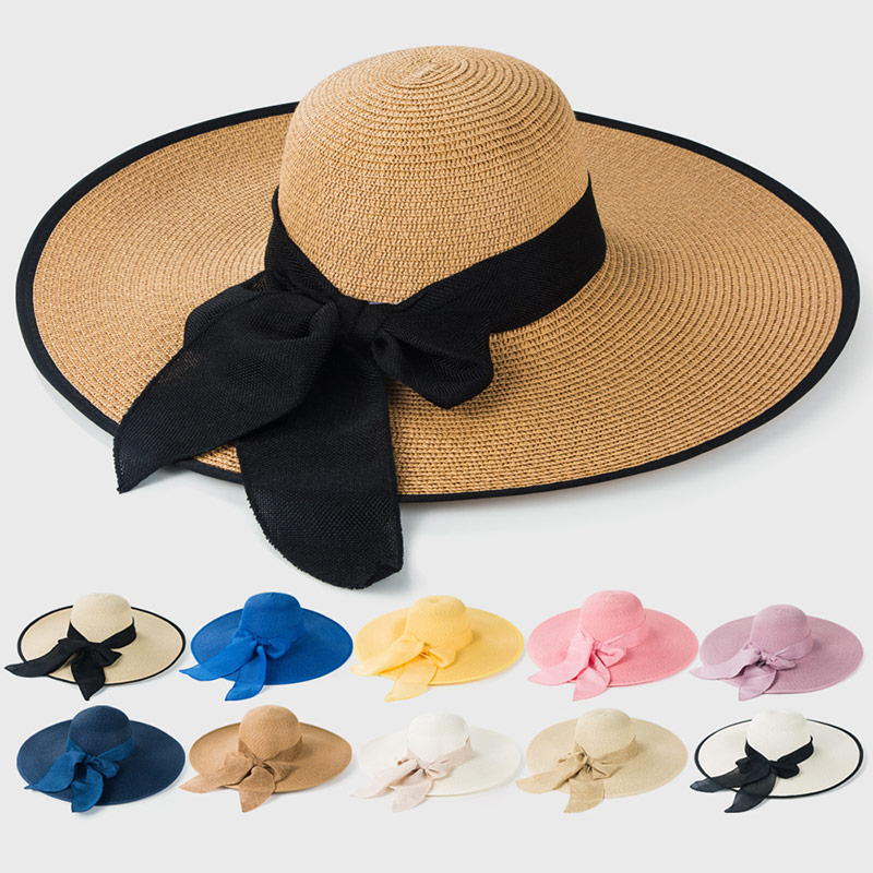 Summer Beach Adjustable Ladies Straw Hat