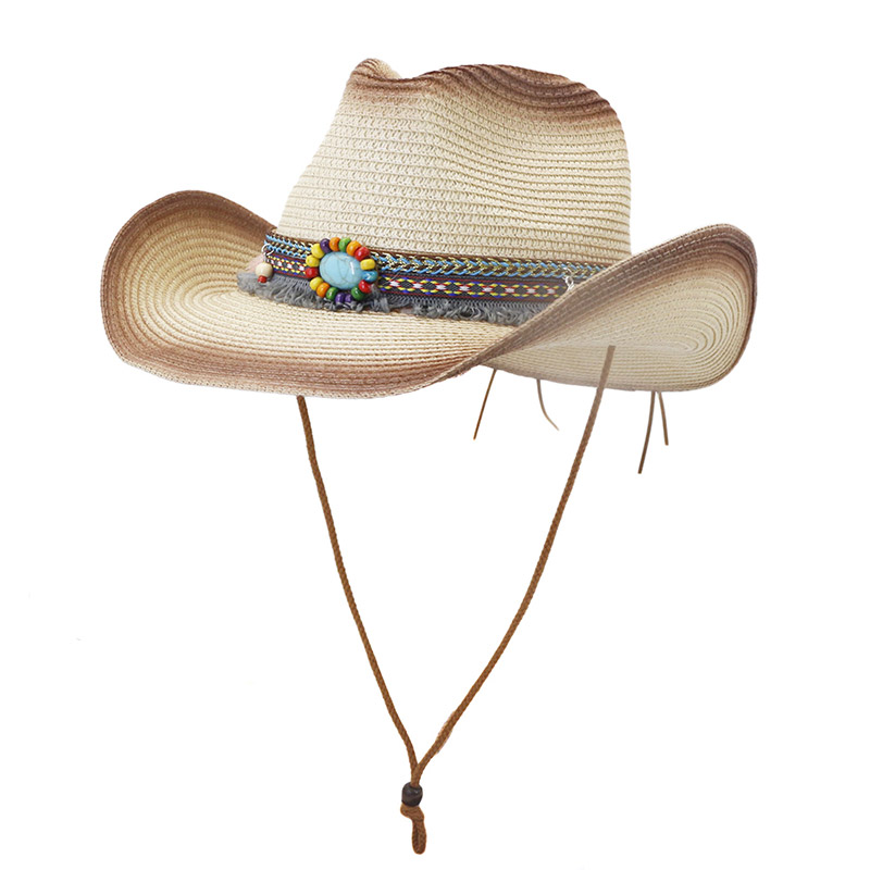 Summer Sun Straw Cowboy Hat